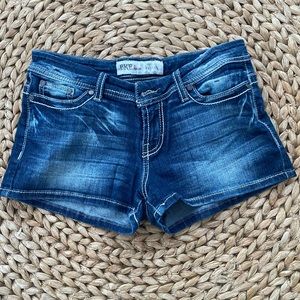 Buckle Jean Shorts